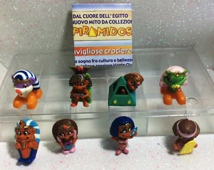 PERSONAGGI DA COLLEZIONE BAULI I PIRAMIDOSI 2001 EXTRA KINDER 8 TO COLLECT - Picture 1 of 11