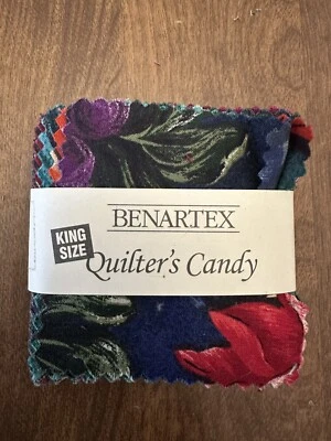 Benartex Quilters Candy King Size 47 3x3 Inch Fabric Squares Vintage - Image 1 of 4