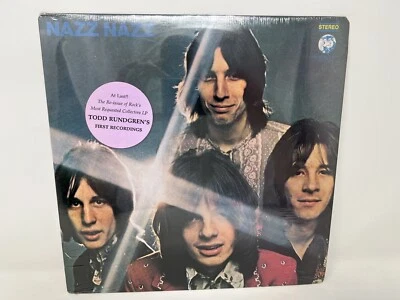 Todd Rundgren NAZZ NAZZ BRAND NEW LP RHINO RN LLP 110 Red Vinyl SHRINK w/HYPE - Image 1 of 4