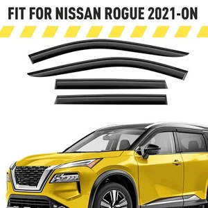 Deflectores de ventana lateral protectores de lluvia para Nissan Rogue 2021-2025 - Imagen 1 de 9
