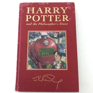 Harry Potter and the Philosopher's Stone Hardcover Deluxe Edition Rare UK 5th - Bild 1 von 14