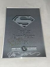 Superman #75 Death Of Superman - Signed By Dan Jurgens & Mike Carlin