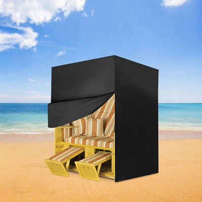 XXL Strandkorb-Schutzhülle Schutzhaube f Strandkörbe-Abdeckhaube Strandkorbhülle - Bild 1 von 4