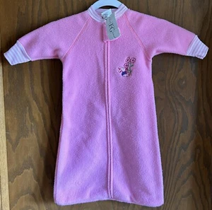Saco de dormir vintage FIELD GEAR FG bebé '01 rosa polar - 0 a 18 Mos NUEVO con etiquetas - Imagen 1 de 9
