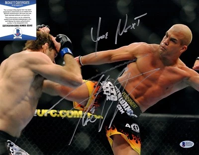 TITO ORTIZ Signed 11X14  "MMA & UFC" BECKETT #D55162 - Image 1 of 4
