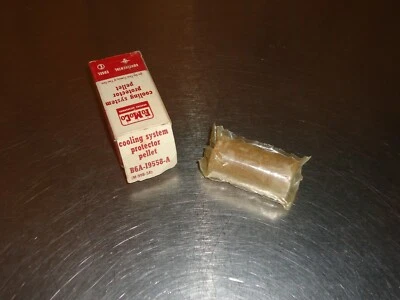 New NOS Fomoco Cooling System Protector Pellet B6A-19558-A 1956 Ford - Image 1 of 2
