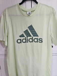 Mens ADIDAS NEW Lime HE6760 Shirt Short Sleeves Shirt Size Medium - Picture 1 of 1