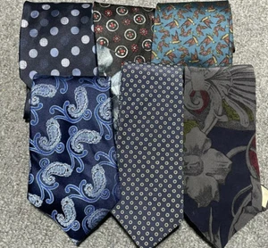 Lote de 6 corbatas de seda surtidas para hombre - Imagen 1 de 2