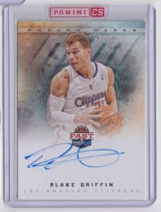 2012-13 Panini Past & Present Modern Marks Auto #3 Blake Griffin Clippers