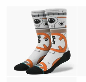 STANCE STAR WARS THUMBS UP SOCKS | LARGE | BB8 | M545D16THU-NAT - Picture 1 of 3