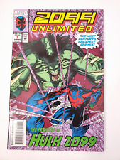 Marvel Comic Books 2099 Unlimited #1 Premiere of Hulk 2099 Direct Edition From 1