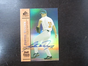 2000 SP Top Prospect # 62 Justin Wayne Autograph Signed Card (B) Montreal Expos - Picture 1 of 2