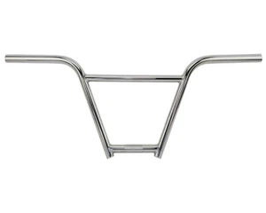 ALTALINE Bicycle 11-1/2 " RISE BMX FREESTYLE CHROMOLY HANDLEBAR 22.2MM CHROME - Picture 1 of 1