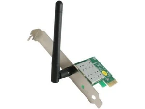 Adaptador Wi-Fi PC Computadora Encore ENEWI-1XN42 Wireless-N 150Mbps PCI-Express x1 - Imagen 1 de 5