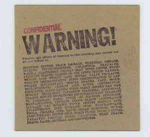 Will Durst 2005 Ltd. Edition Autographed CD "Warning!" +  Bio Card + Insert - Picture 1 of 8