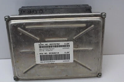 2001 01 Chevrolet Monte Carlo 09378702 Computer Engine Control ECU ECM Module - Image 1 of 4