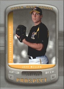 2005 (PIRATES) Upper Deck Update Silver #130 Jeff Miller PR /450