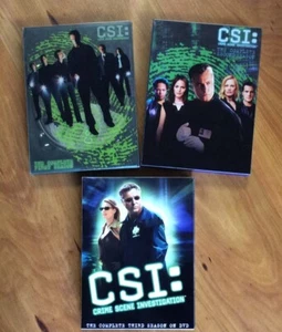 CSI: Crime Scene Investigation: The Complete First Season, Second, Third DVD Set - Picture 1 of 2