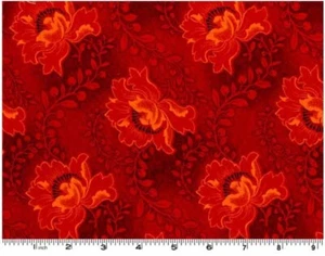 CLEARANCE - FLORAL BERRY & VINE - COLOR TREE FABRICS - Picture 1 of 1