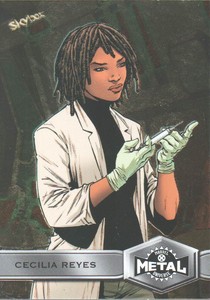 2021 Marvel X-Men Metal Universe Trading Card Gold #115 Cecilia Reyes