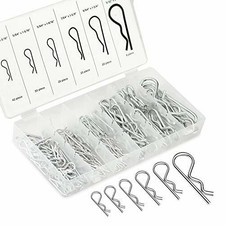 Neiko 50457A Hair Assortment Kit, 150 Piece | Zinc Plated Steel Clips | for Use