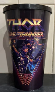 Thor Love And Thunder  Marvel Village Cinema Drinking Cup Collectable - Picture 1 of 7