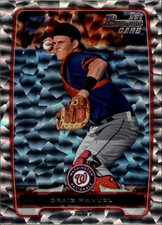 2012 (NATIONALS) Bowman Draft Picks Silver Ice #BDPP162 Craig Manuel