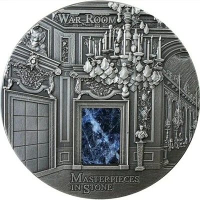 2018 $10 Fiji WAR ROOM Versailles Masterpieces In Stone Coin. - Image 1 of 4