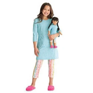 American Girl The Honey Puppy PJ's are a Just Like You Size M Girls and 18" doll - Picture 1 of 11
