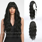 Big Wave Fringe Wig Full-Head Wig Black Fashion Natural Long Curly Hair