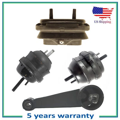 Set 4PCS Engine Motor & Trans Mount for Auto For 2009-2011 Buick Lucerne 3.9L V6 - Image 1 of 4
