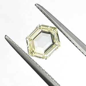 GIA Certified Natural Diamond Hexagonal Cut 1.10 Ct W-X VS1 For Jewelry Ring - Picture 1 of 12