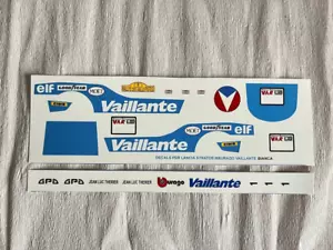 Decals ad acqua Burago Lancia Stratos Vaillante scala 1:24 - Foto 1 di 2