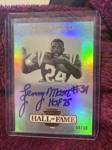 2012 Presseausweis Legends Hall of Fame Edition Lenny Moore Autogramm 4/30 - Bild 1 von 2