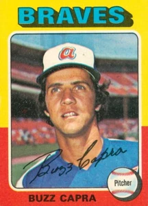 1975 Topps Baseball Karte #105 Buzz Capra Atlanta Braves  - Bild 1 von 2