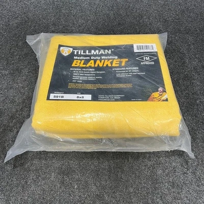 Manta de soldadura de servicio mediano TILLMAN 591B 8 pies x 8 pies * Foto 1 de 4