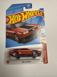 Hot Wheels DMC DeLorean Red Edition 101/250 - Picture 1 of 7
