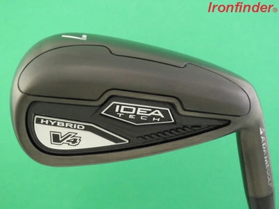 Adams Idea Tech V4 Hybrid Single 7 Iron Steel Regular Shaft Mens Right Handed - Image 1 of 4