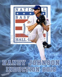 Arizona Diamondbacks Litografía Impresión de Randy Johnson 2025 Salón de la fama - Imagen 1 de 1