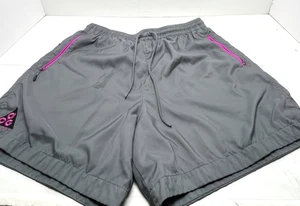 Nike ACG Shorts Mens XL Gray Outdoor Gym Running Streetwear Zip Pocket Workout - Picture 1 of 14
