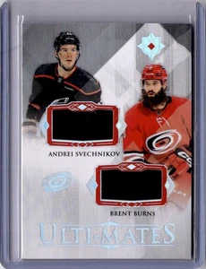 Andrei Svechnikov & Brent Burns Ulti-mates Jersey 2023-24 Ultimate #UTM-BS - Picture 1 of 2