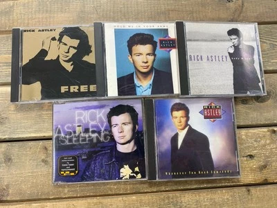 Rick Astley CD Lot of 5! Body & Soul Hold Me Free Whenever You Need Somebody+ Foto 1 de 2