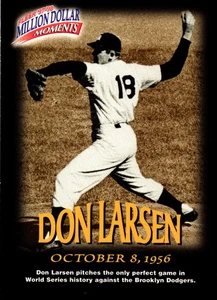 1997-98 Fleer Million Dollar Moments #23 Don Larsen - Picture 1 of 2