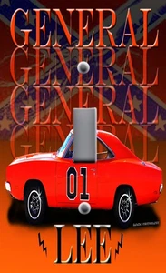 DUKE OF HAZZARD GENERAL LEE 2 Bild LICHTSCHALTER WANDPLATTE STECKDOSE KÜCHE DEKOR - Bild 1 von 26
