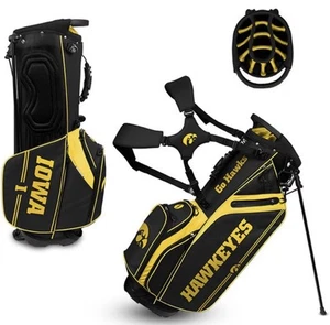 Brand New Team Effort—IOWA HAWKEYES—Caddie Carry Hybrid Golf Bag CAITLIN CLARK - Picture 1 of 1