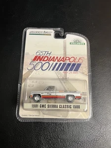 Greenlight 65th Indianapolis 500 1981 GMC Sierra Classic 1500 Chase 1/64 Truck - Bild 1 von 6