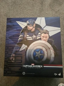 Hot Toys Marvel MCU Capitán América y Steve Rogers MMS243 1/6 Figuras Nuevas EE. UU. - Imagen 1 de 7