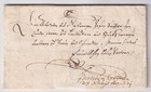 Vorphila, Schnörkelbrief Trier 1621