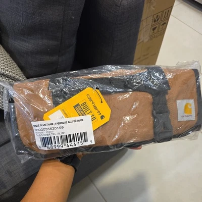 Herramienta de Bolsillo Carhartt 18 Construcción Utilidad Rollo Marrón Talla Única, Totalmente Nuevo Foto 1 de 4