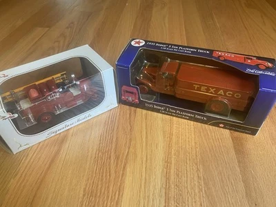 2 Trucks 1926 Ford Model T Firetruck Signature, 1935 Dodge 3 Ton Texaco Platform - Image 1 of 4